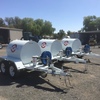 Mobile fuel trailer. 