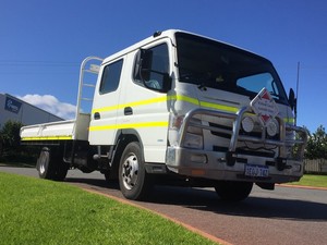 2012 FUSO CANTER 918 WIDE TRAY 