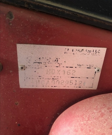 Case HDX 162 sickle front 16 foot wide For Sale