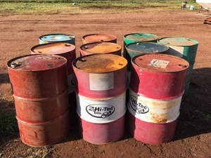 Under Auction - 23 x 44 Gallon Drums - 2% Buyers Premium on all Lots