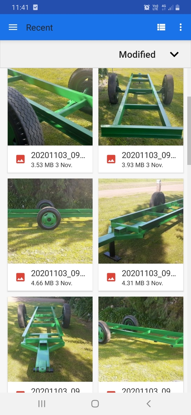 Hay & Silage Roll Carting Trailer for sale