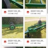 Hay & Silage Roll Carting Trailer for sale