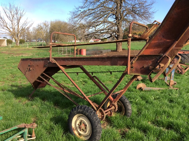 Old Elevator Garden Ornament