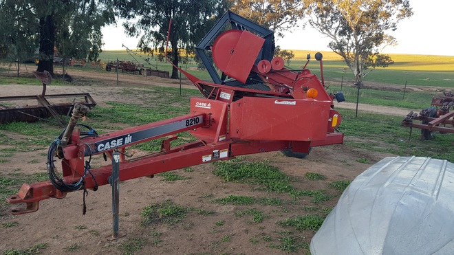 Case 8210 Windrower 21ft