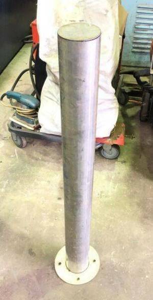 1000mm Security Bollard Stainless Steel