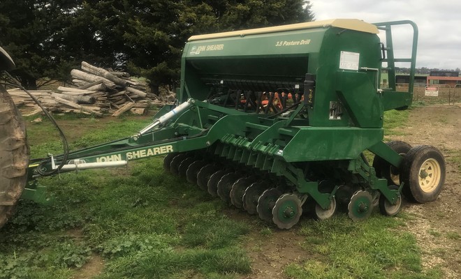 John Shearer 3.5 Pasture Drill