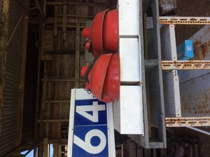 (A129) - Lights, 3 Double Fluoro, 9 Single Hanging Frames