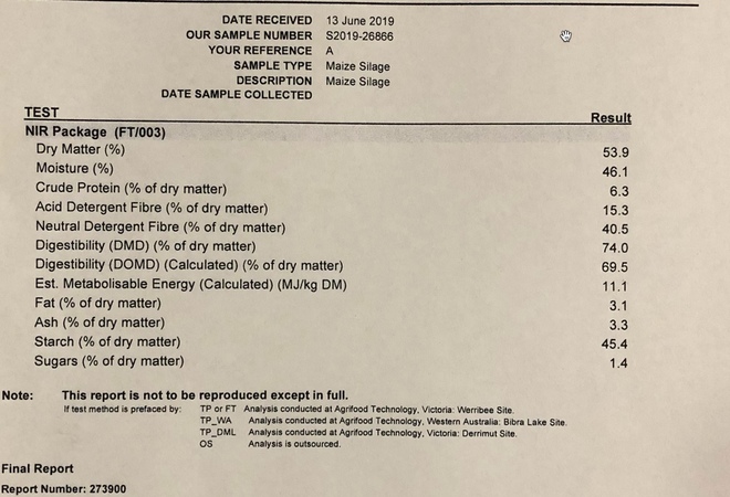 Precision Chopped Corn Silage     Approx 2000 mt