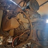 Gleaner R62 Combine with 30ft Tin Front + trailer