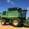 John Deere 9860 STS with 936 Draper (36ft) Front & Trailer