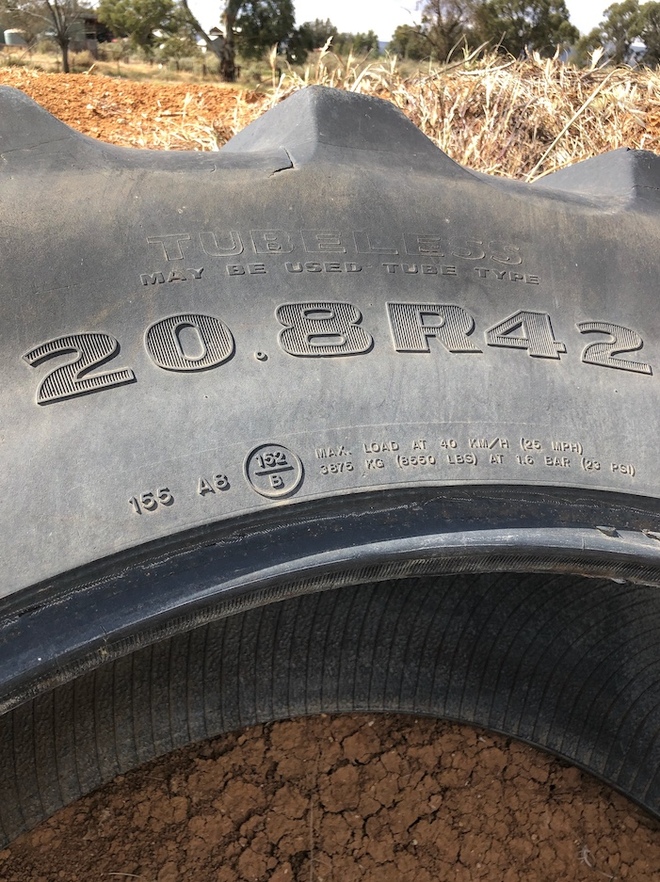 20.8R42 Tyre only