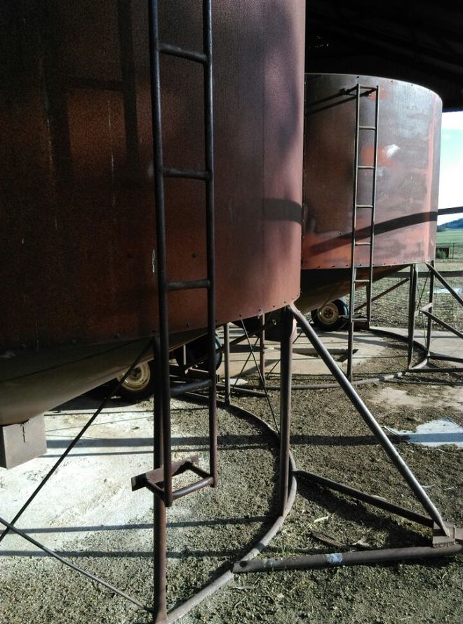 Bins and Tarp For Sale