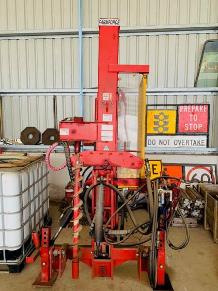Farm Force Post Driver-Digger