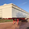 White Weightsaver steel TOA 36’ long 5’3” high Tipper 