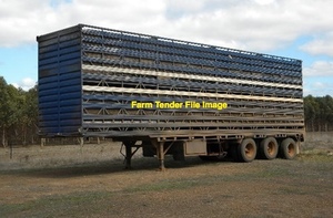 WANTED 2 Deck Cattle Crate 45ft