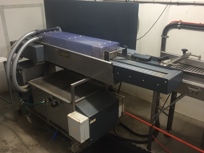 Moba 88 egg grader and washer