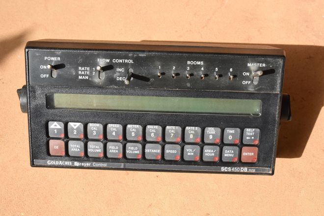 Goldacres sprayer control SCS450DB nvm