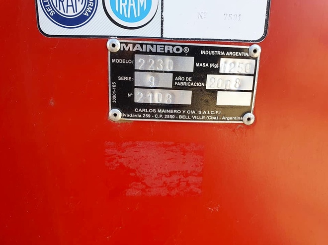 2008 Mainero Silo Bag Inloader