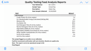 New Season Oaten Hay 650kg 8x4x3 Bales