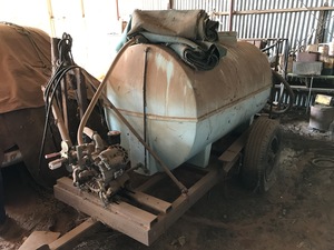 (A134) - Water tank, Spray Unit With Pumps and Sprayers