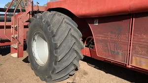 Case 2188 Header with 30 ft 1010 Front