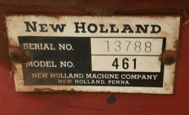 New Holland 461 Haybine Mower Conditioner