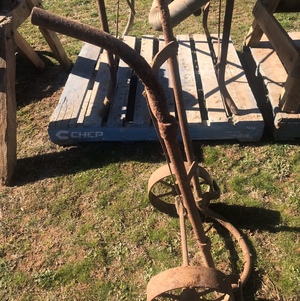 Antique bag trolley