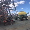 41ft Flexi Coil 820 Seeder Bar with 2006 John Deere 1910 2 Bin 13000L Air Cart