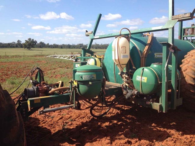 Under Auction - Goldacres Trailing Sprayer - 2% + GST Buyers Premium On All Lots 