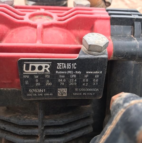 Goldacres 2500lt 21m sprayer