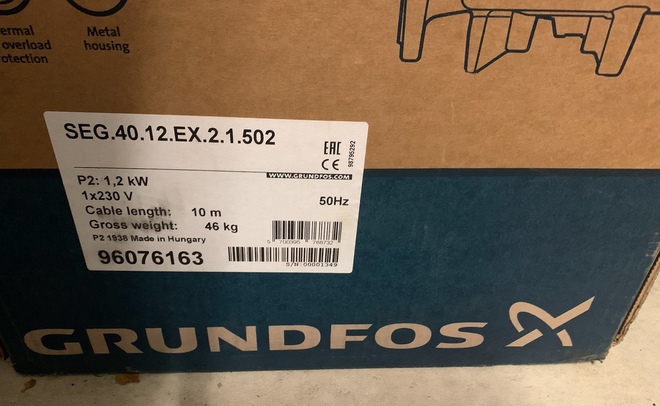 Grundfos Grinder Pump