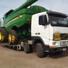 FH12 Volvo Riged Twin Steer Header / Harvester Carrier Truck For Sale
