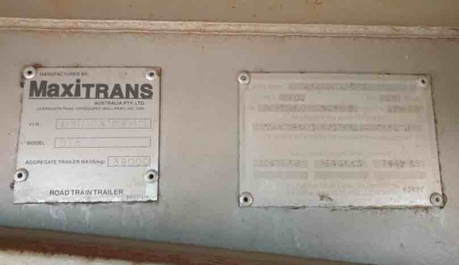 Maxi-Trans Tri-Axle Curtain Sider 40'