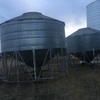 3 x Jaeschke 30/mt Fertiliser Field Bin