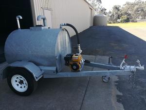 Brand new HDG 950 L fire unit/Trailer.