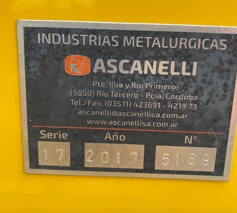 Asconelli Grain Bag Inloader - EX - Demo- 2% + GST Buyers Premium On All Lots