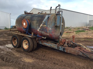 7500 Litre home built slurry tanker