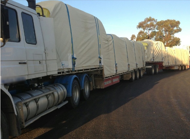 Cotton Trailer Tarps 
