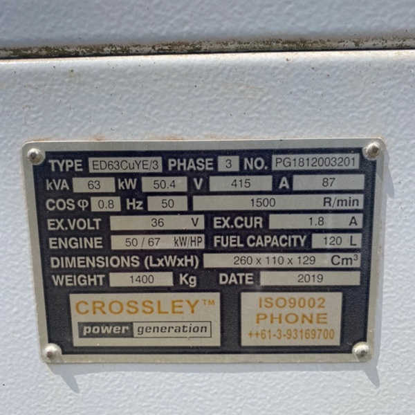 Welling and Crossley Generator