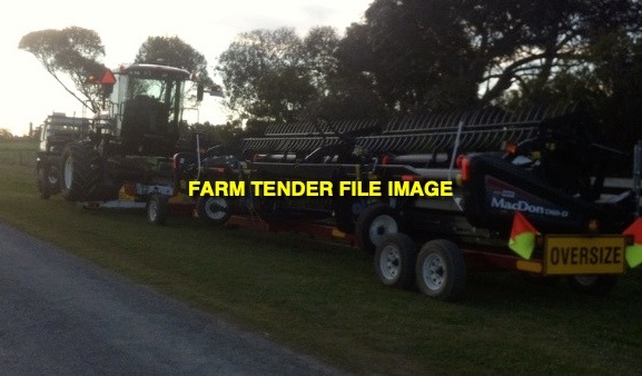 WANTED Windrower Carrier to suit MacDon M155