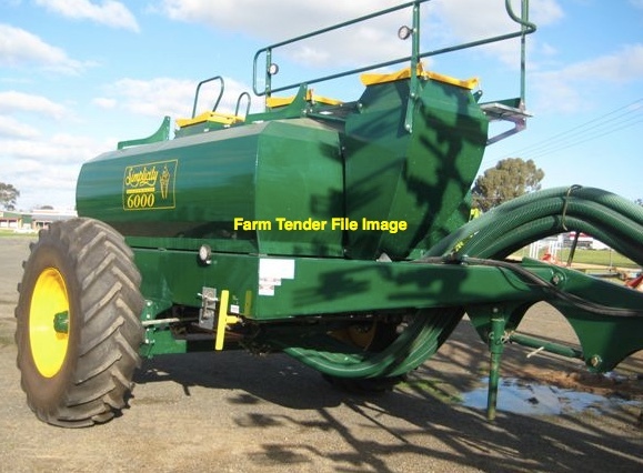Simplicity 6-7000Lts Tow behind Air seeder Cart wanted Single Axle
