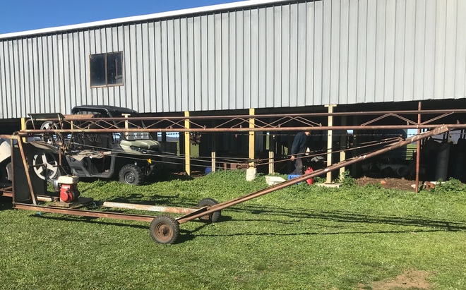 6.8m Hay Elevator with Honda motor