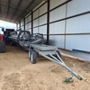 2012 Massey Ferguson 9635 Self Propelled Windrower with 2 Fronts