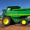2010 John Deere 9770 STS with 640 Front   