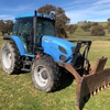Landini Mythos 90 4WD with stick rake and 6ft slasher