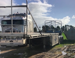 2003 Lusty 23ft Flat Top A Trailer