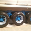Tefco Aluminum 34x6 tipper trailer. TOA