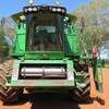 2010 John Deere 9670 STS Header with 36ft Honeybee Front & Trailer