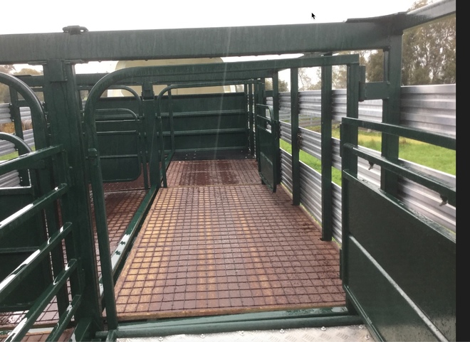 Aluminium Stock Crate.  25 ft