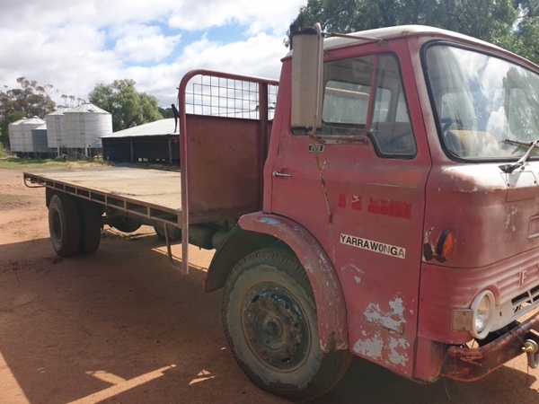 Ford D1210 tray truck